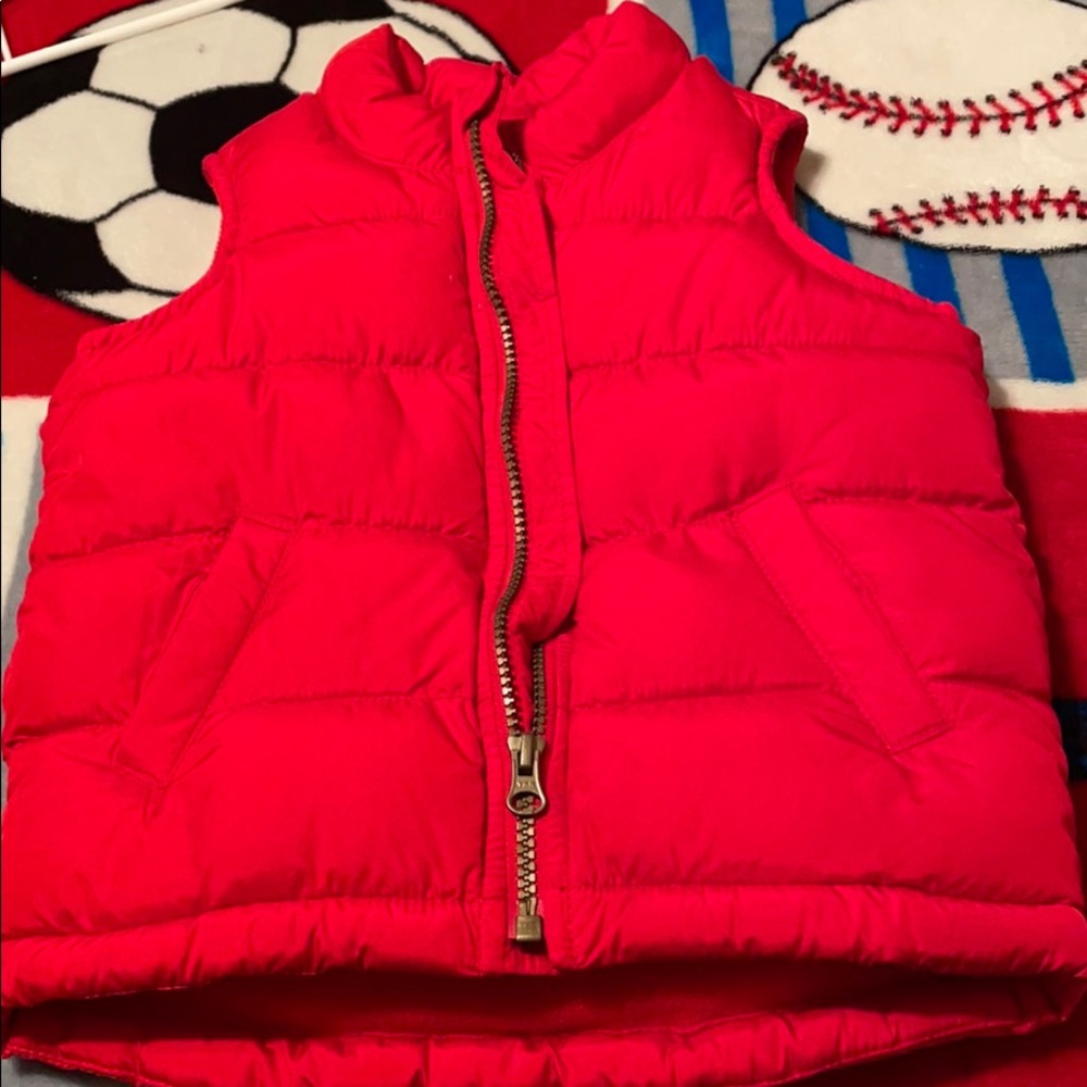 Red Old Navy Vest